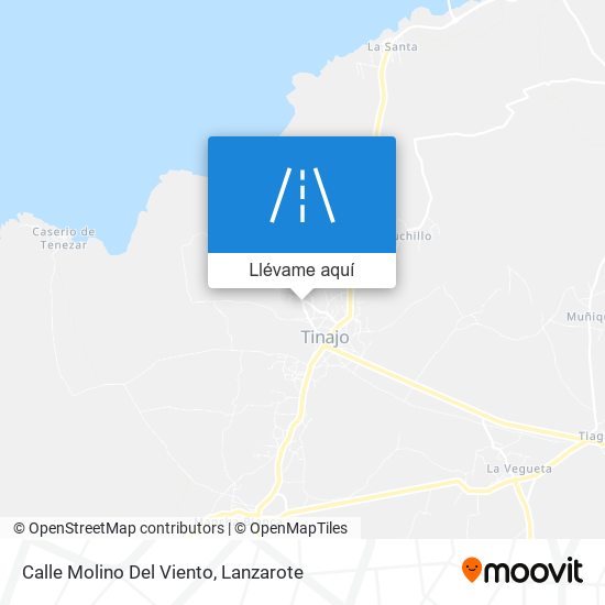 Mapa Calle Molino Del Viento
