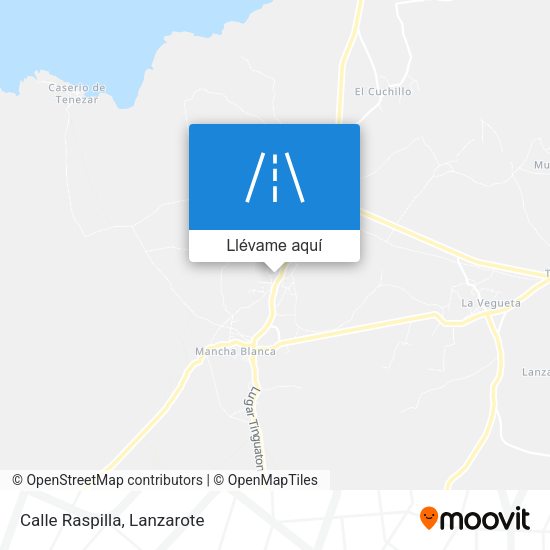 Mapa Calle Raspilla