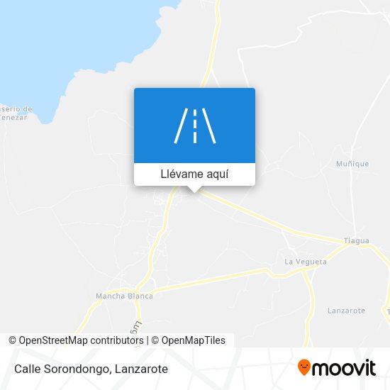 Mapa Calle Sorondongo