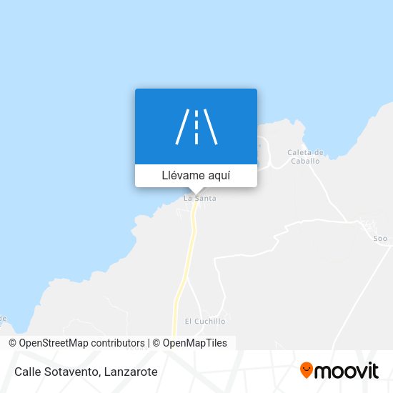 Mapa Calle Sotavento