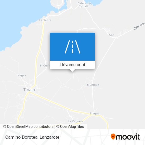 Mapa Camino Dorotea