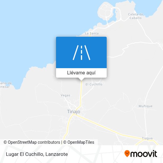 Mapa Lugar El Cuchillo
