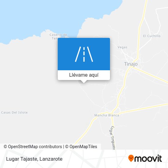 Mapa Lugar Tajaste