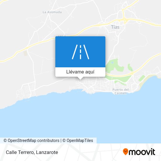 Mapa Calle Terrero