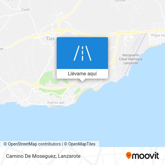 Mapa Camino De Moseguez