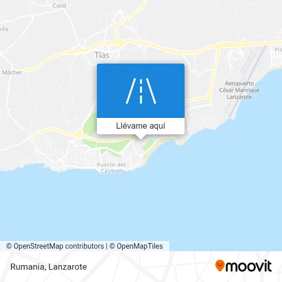 Mapa Rumania