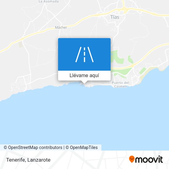 Mapa Tenerife