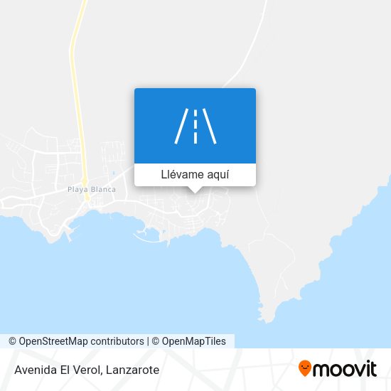 Mapa Avenida El Verol
