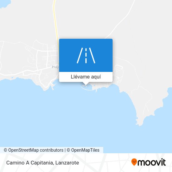 Mapa Camino A Capitania