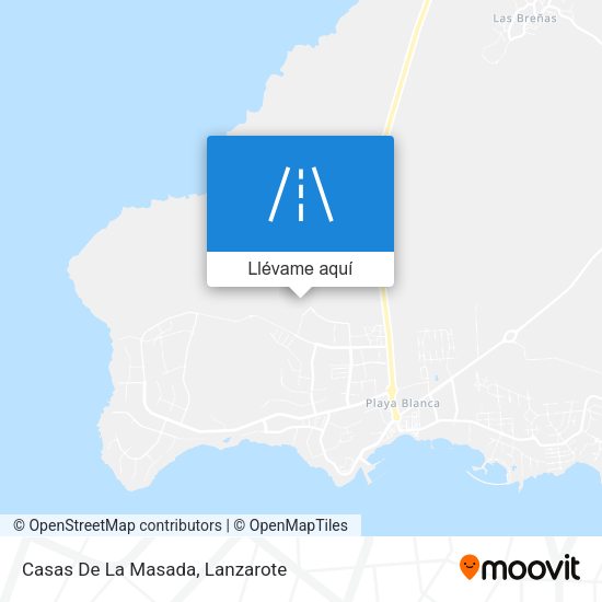 Mapa Casas De La Masada