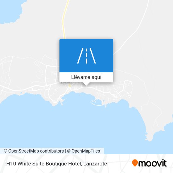 Mapa H10 White Suite Boutique Hotel