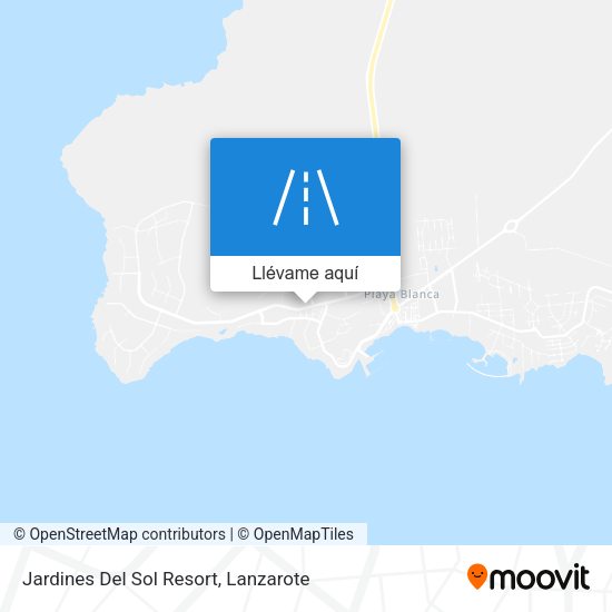Mapa Jardines Del Sol Resort