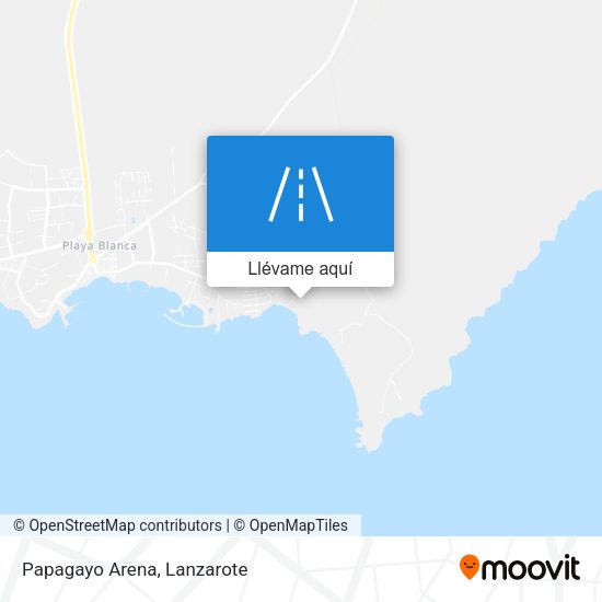 Mapa Papagayo Arena