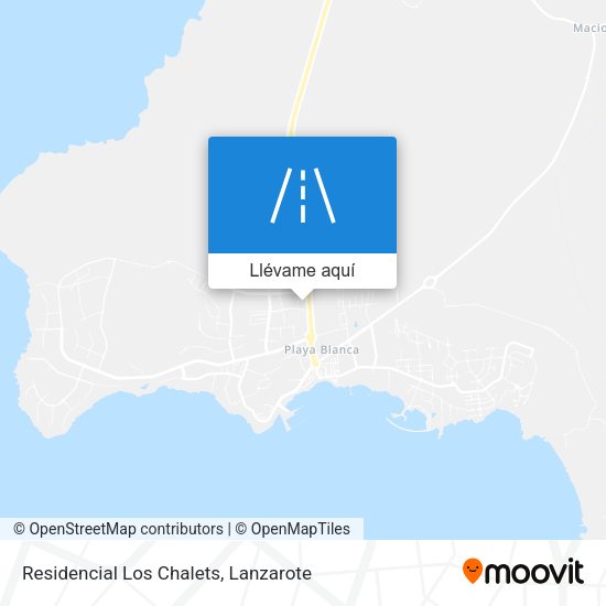 Mapa Residencial Los Chalets