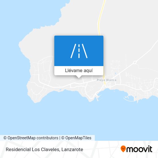 Mapa Residencial Los Claveles
