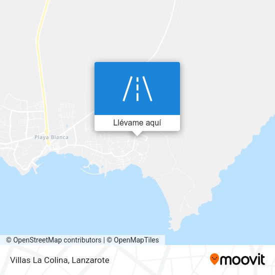 Mapa Villas La Colina