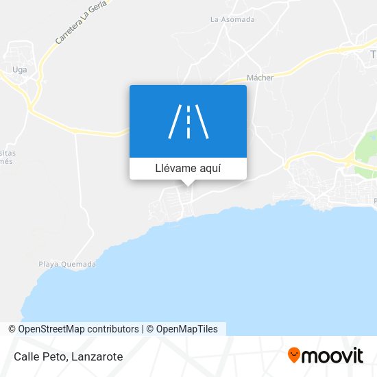 Mapa Calle Peto
