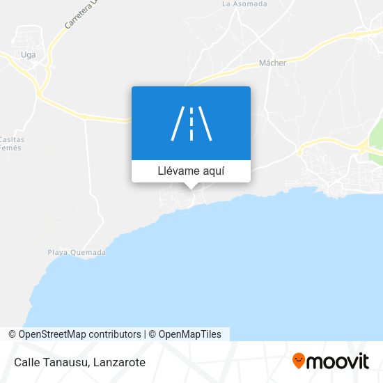 Mapa Calle Tanausu