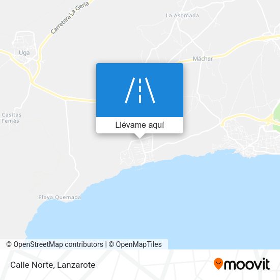 Mapa Calle Norte