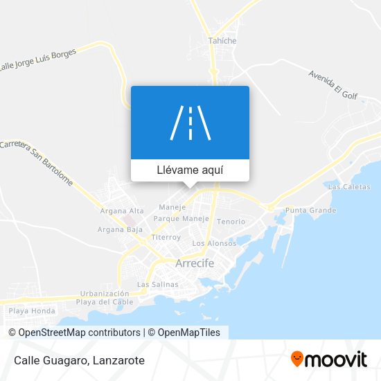 Mapa Calle Guagaro