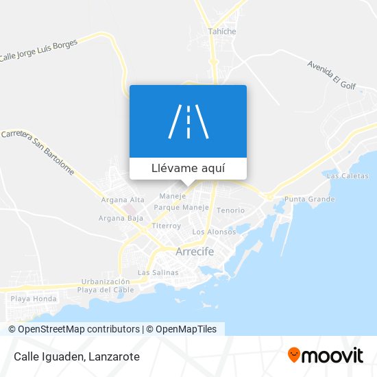 Mapa Calle Iguaden