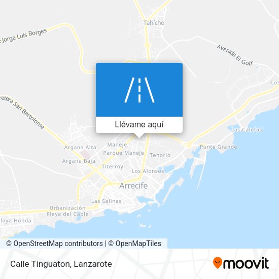 Mapa Calle Tinguaton