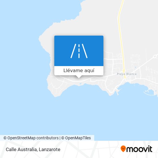 Mapa Calle Australia