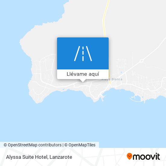 Mapa Alyssa Suite Hotel