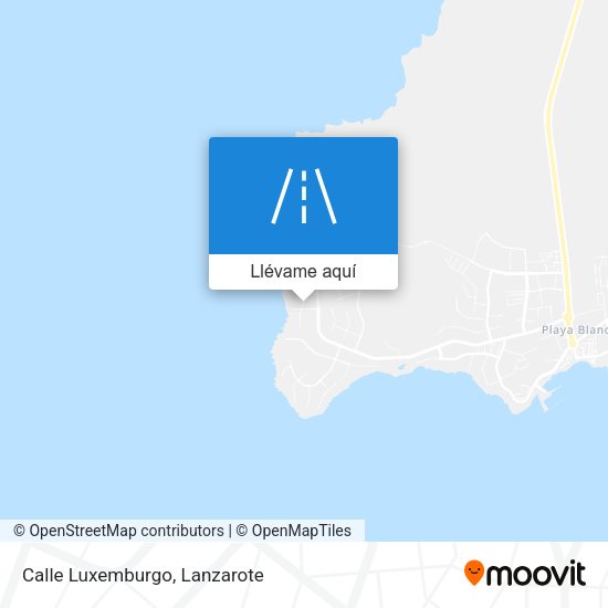 Mapa Calle Luxemburgo
