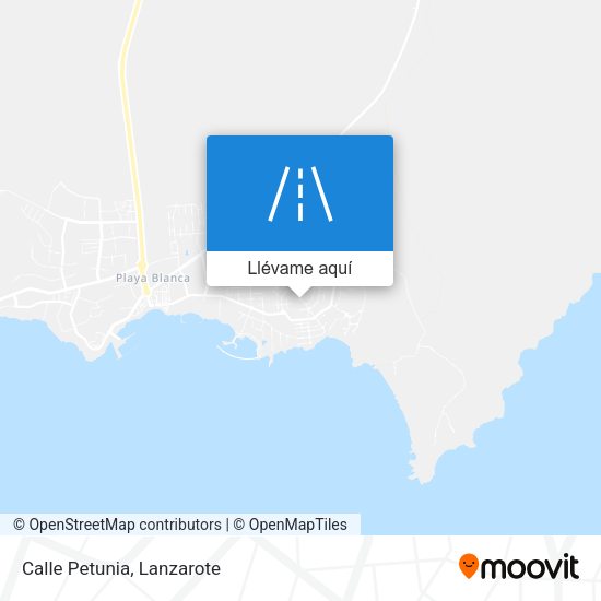 Mapa Calle Petunia