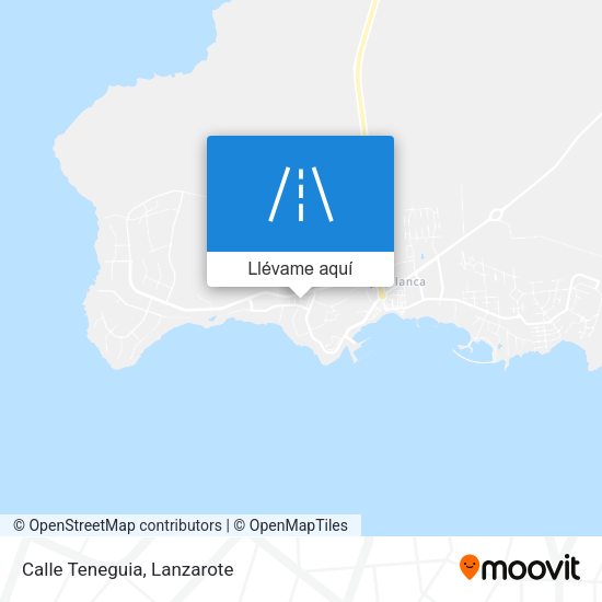 Mapa Calle Teneguia