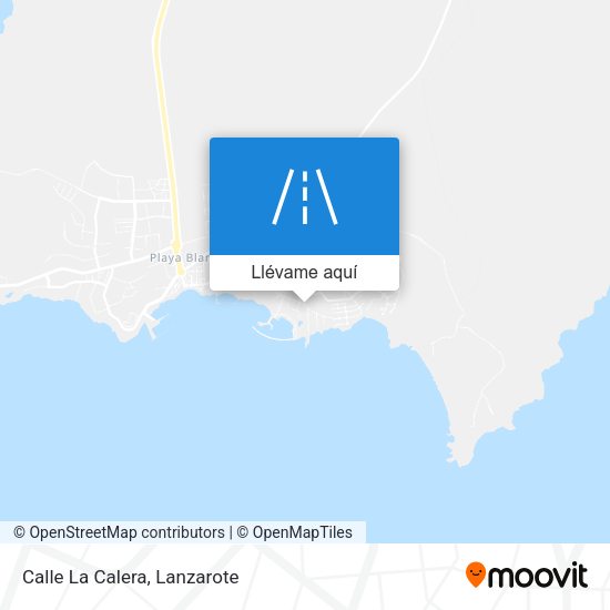 Mapa Calle La Calera