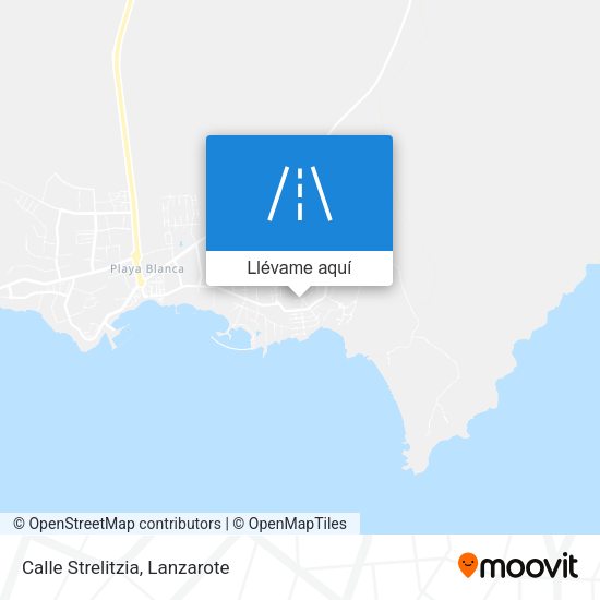 Mapa Calle Strelitzia