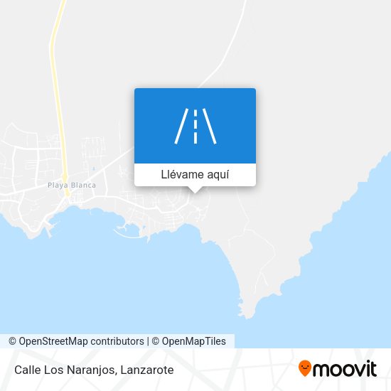 Mapa Calle Los Naranjos