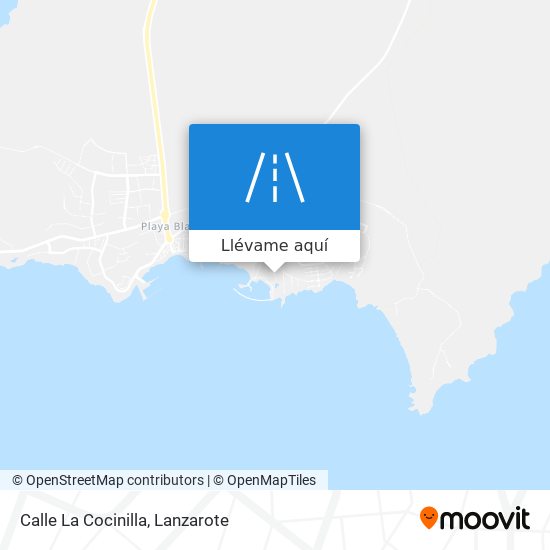 Mapa Calle La Cocinilla