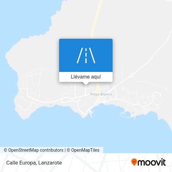 Mapa Calle Europa