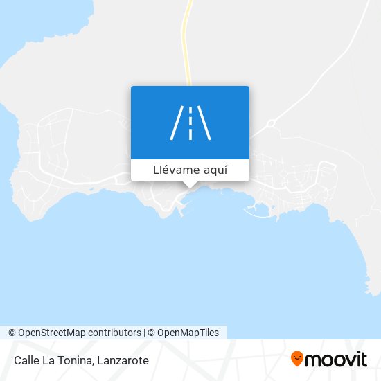Mapa Calle La Tonina