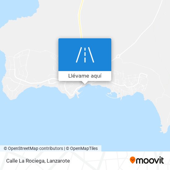 Mapa Calle La Rociega