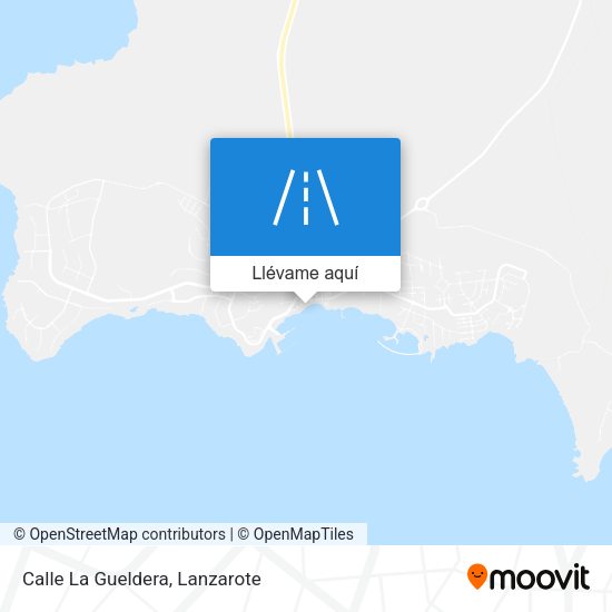 Mapa Calle La Gueldera