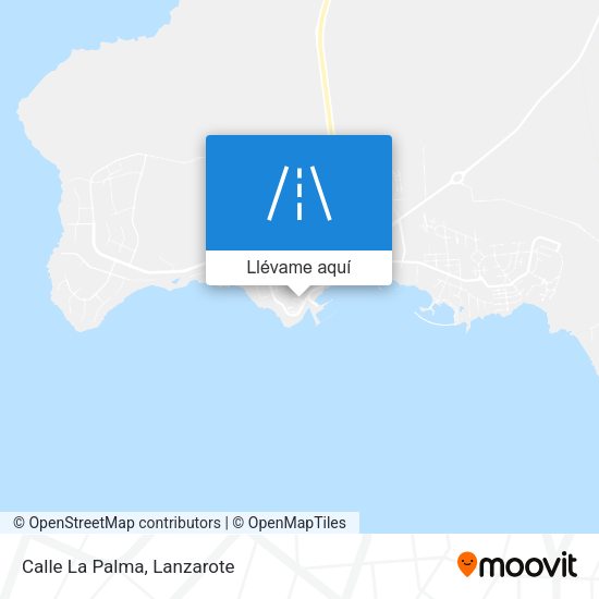 Mapa Calle La Palma