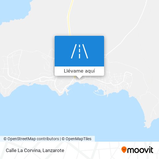 Mapa Calle La Corvina