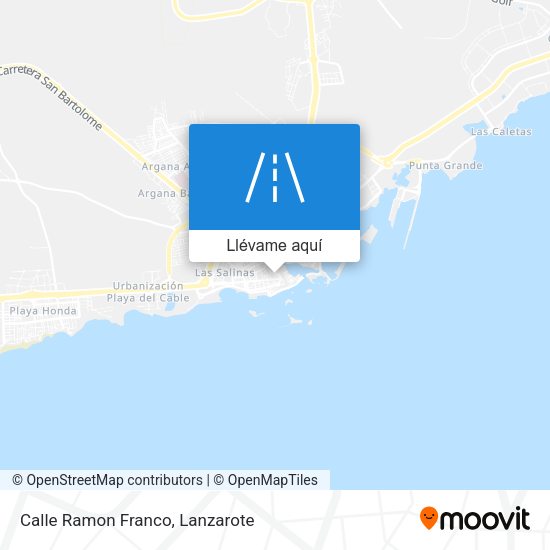 Mapa Calle Ramon Franco