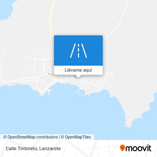 Mapa Calle Tintoreto