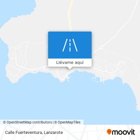 Mapa Calle Fuerteventura