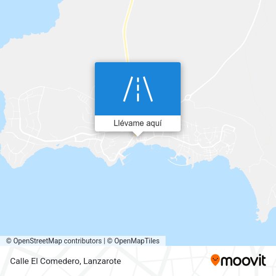 Mapa Calle El Comedero