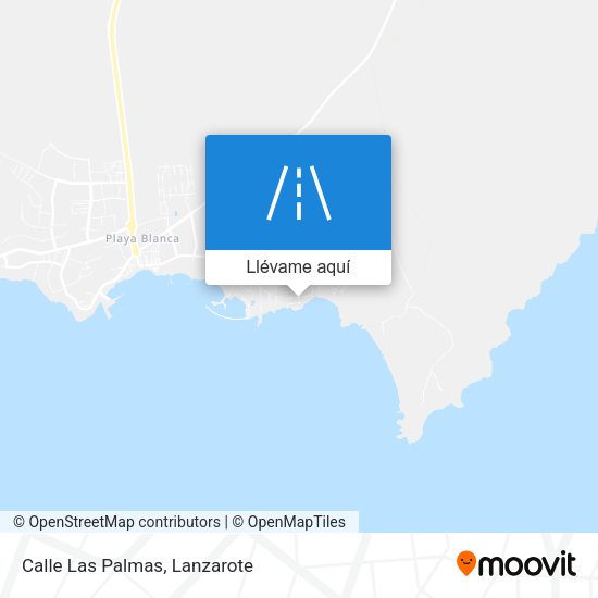 Mapa Calle Las Palmas