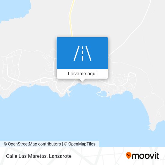 Mapa Calle Las Maretas