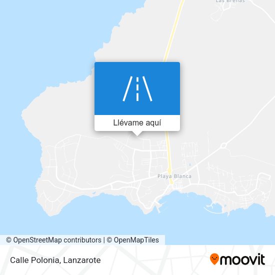 Mapa Calle Polonia