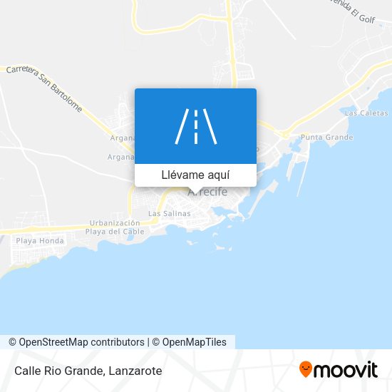 Mapa Calle Rio Grande