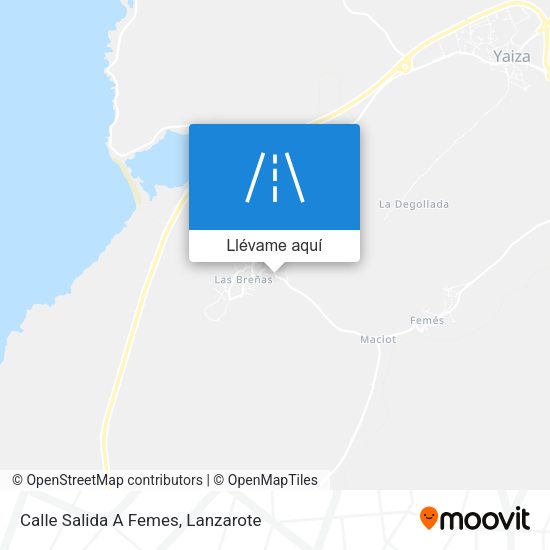 Mapa Calle Salida A Femes